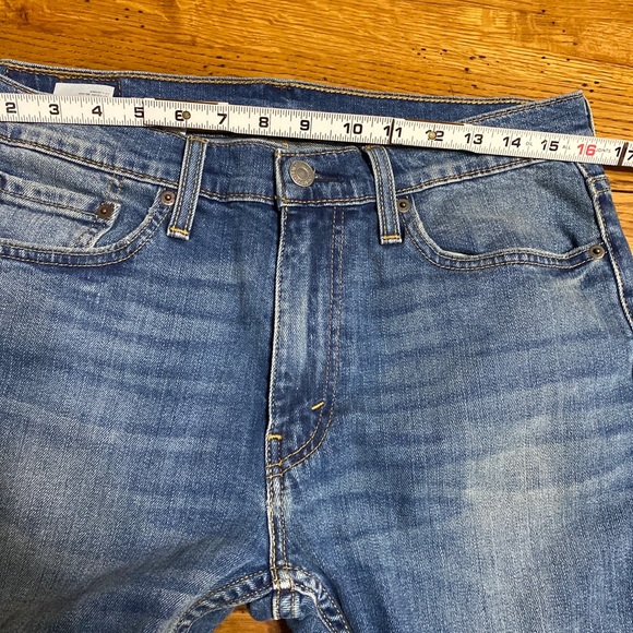 Levi's 513 Slim Straight Blue Jeans W/ Stretch Men's 31x32 RT$69.50. - Picture 4 of 7